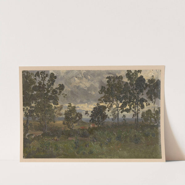 Landscape in Wysoki Kościół (1850-1881) by Adolf Dressler