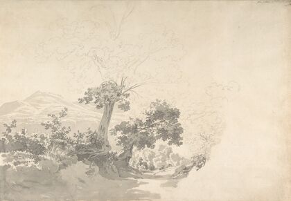 Landscape near Albano and Pallazole