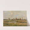 Landscape near Amiens by Pierre Emmanuel Damoye