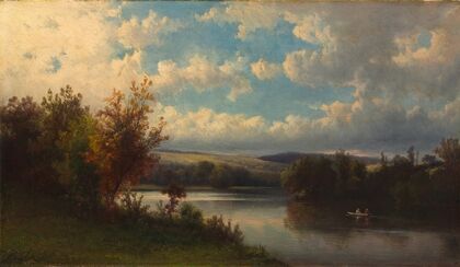 Landscape near Granby, Connecticut (1870s)