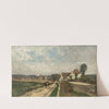 Landscape near Grez-sur-Loing by Oscar Törnå
