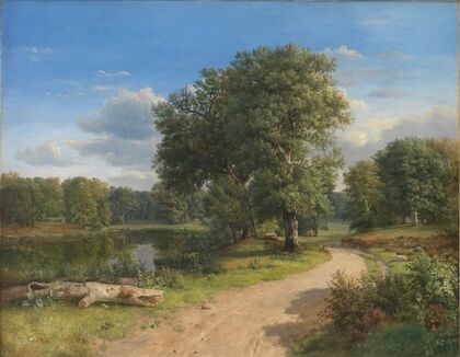 Landscape near Hammermøllen, North Zealand (1843)