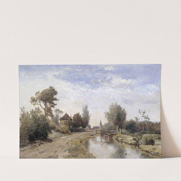 Landscape near Kortenhoef by Paul Joseph Constantin Gabriël