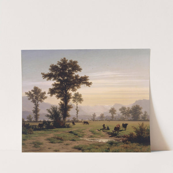 Landscape near Lucerne by Robert Zünd