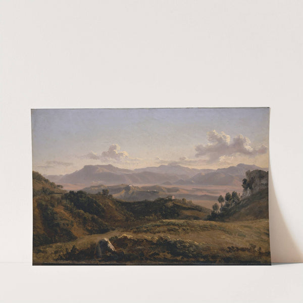 Landscape near Olevano by Friedrich Salathé