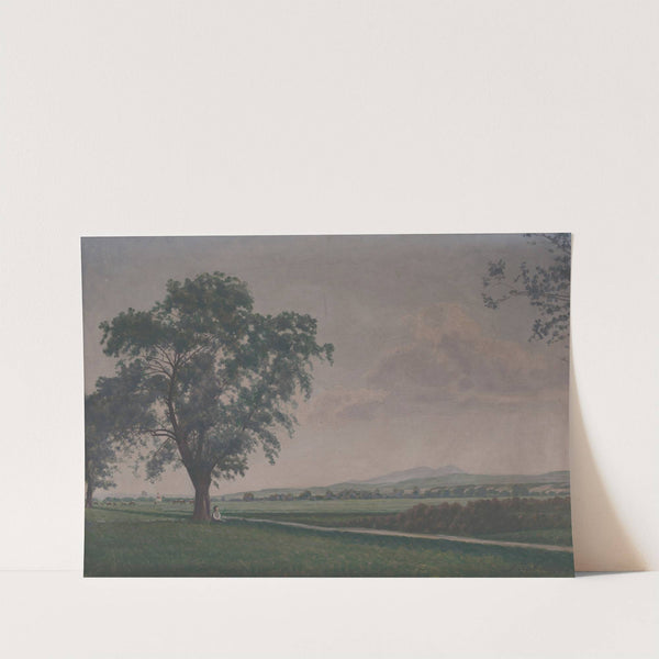 Landscape near Príbovce Village (1930-1935) by Ivan Žabota