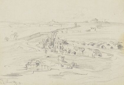 Landscape near Rome