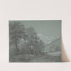 Landscape near Ruhpolding by Cantius Dillis