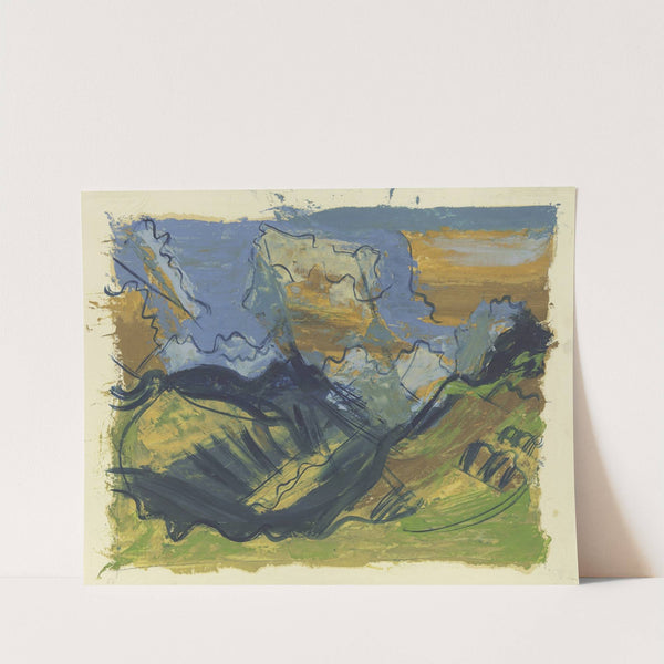 Landscape near the Scheerhorn by August Babberger