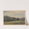 Landscape near Trzebnica (1850-1881) by Adolf Dressler