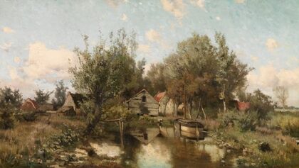 Landscape near Waasmunster