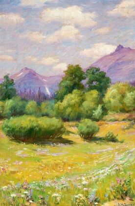 Landscape of Glacier Joseph Henry