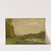 Landscape on the Oise (1872) by Charles François Daubigny