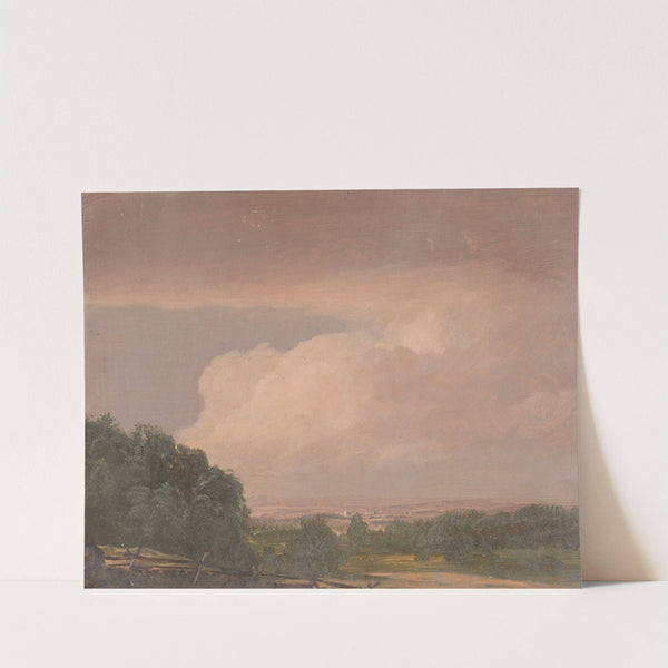 Landscape (possibly Hudson Valley) (1860–70) by Frederic Edwin Church
