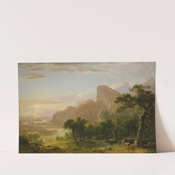 Landscape—Scene from ‘Thanatopsis’ (1850) by Asher Brown Durand