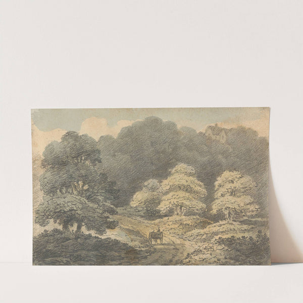 Landscape Scene with Horse and Cart near Tunbridge Wells (1811 to 1813) by Thomas Bradshaw