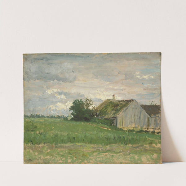 Landscape Study by Erik Werenskiold