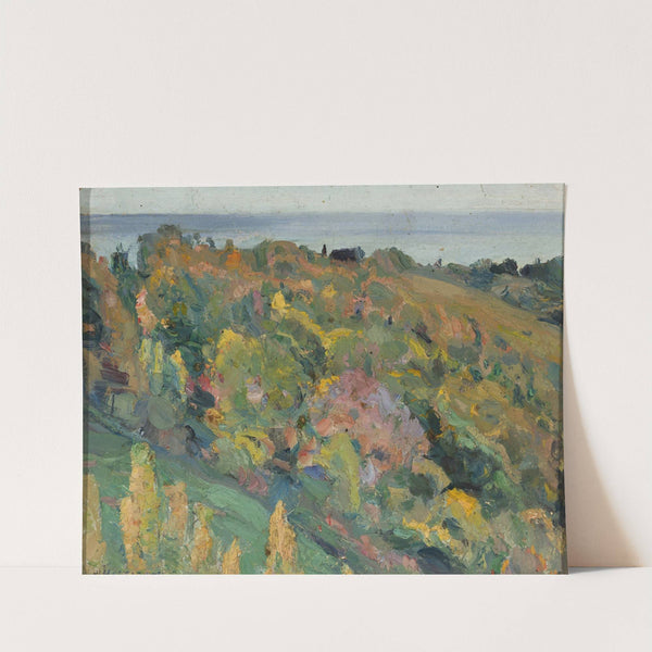 Landscape study by Mikhail Nesterov