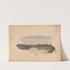 Landscape Study (1838) by Adolph Tidemand