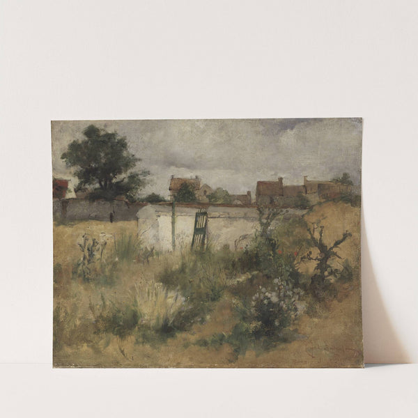 Landscape Study from Barbizon (1878) by Carl Larsson