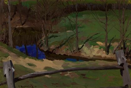 Landscape study in Bohdanów