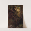 Landscape Study with a Ravine by August Cappelen