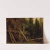 Landscape Study with decaying Trees by August Cappelen
