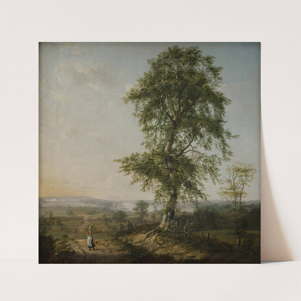 Landscape with a Big Tree (1814) by Johan Christian Dahl