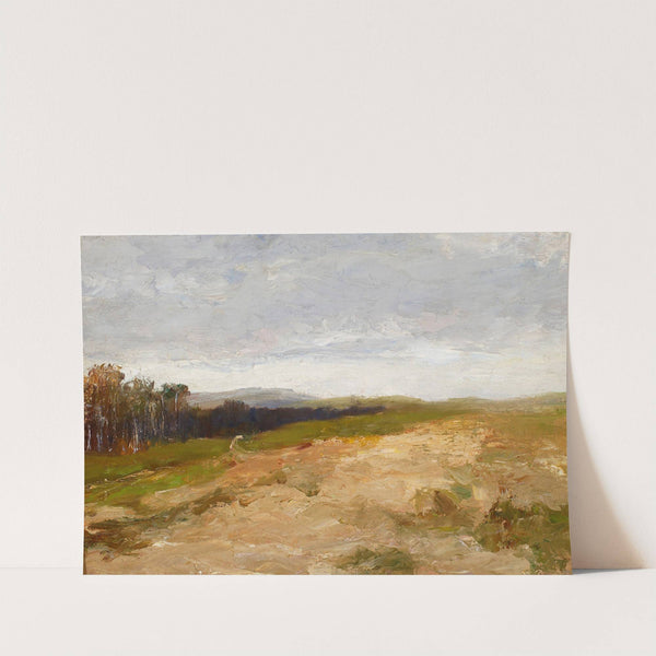 Landscape with a birch grove (1868 - 1869) by Maksymilian Gierymski
