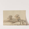 Landscape with a Bridge (1790 to 1795) by Heneage Finch, 4th Earl of Aylesford