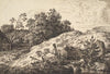 Landscape with a Brook and Farm Buildings