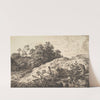 Landscape with a Brook and Farm Buildings (late 18th century) by Ferdinand Kobell