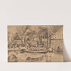 Landscape with a Canal in the Foreground by Johannes Leupenius