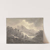 Landscape with a Castle and a Bridge by William Gilpin
