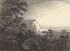 Landscape with a Castle on a Hill in Center Distance