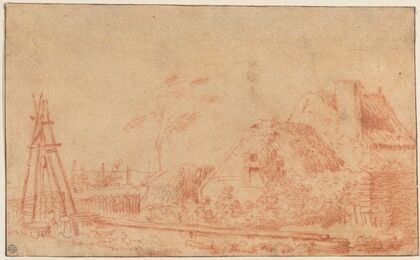 Landscape with a Cottage and Well