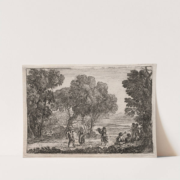 Landscape with a Country Dance (c. 1637) by Claude Lorrain