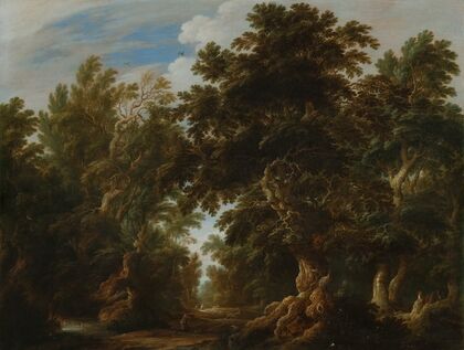 Landscape with a Deer Hunt