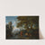 Landscape with a fisherman and a female figure by a river by Andrea Locatelli