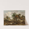 Landscape with a Footbridge by Meindert Hobbema