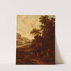 Landscape with a Group of Wanderers by Jan Blom