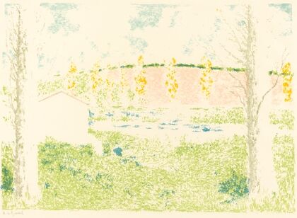 Landscape with a House (Paysage avec maison) — size preview