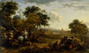Landscape with a Hunting Party (1650s)
