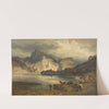 Landscape with a Lake by August Schaeffer von Wienwald