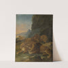 Landscape with a Lion Family by Johann Melchior Roos