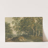 Landscape with a Man Driving Sheep by Thomas Barker