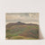 Landscape with a meadow and a range of hills, sketch by Chrystian Breslauer