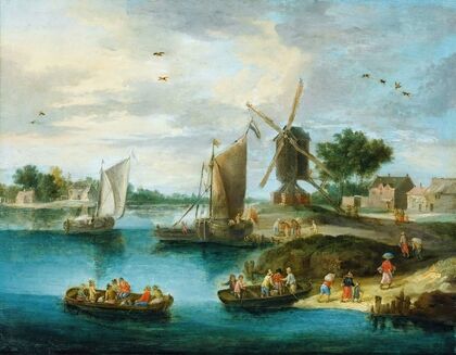 Landscape With A Mill