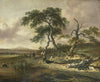 Landscape with a Peddler and Woman Resting (1669)