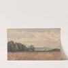 Landscape With a Ploughed Field in the Foreground by David Charles Read